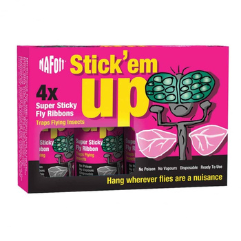 NAF Stick’em Up – účinný mucholap pro koně (4 ks)