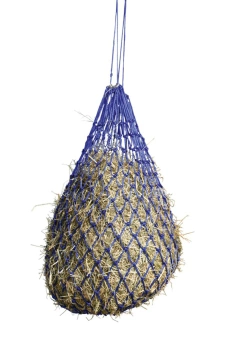 Siatka na siano dla koni, oczko 5cm niebieska