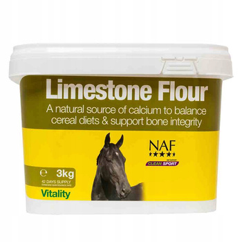 NAF Limestone Flour 3kg - lime for horse